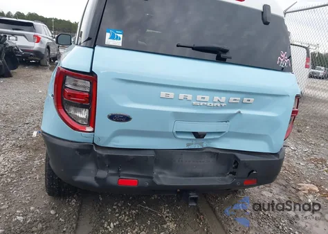 2023 Ford Bronco Sport Heritage z USA, uszkodzony, nr VIN 3FMCR9G69PRE21755